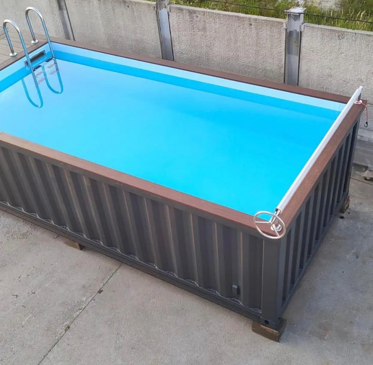 20ft Converted Shipping Container Swimming Pool. - Image 2