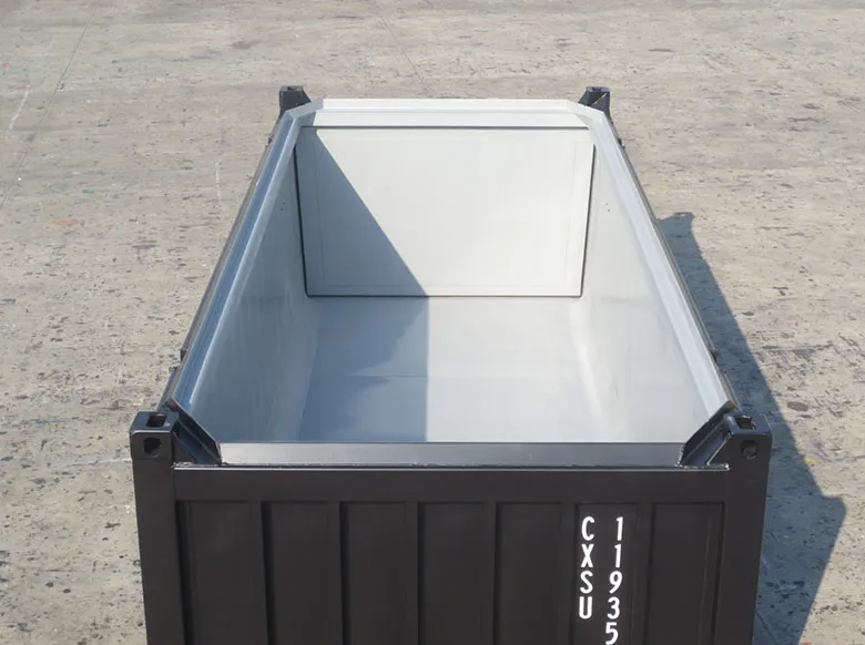 20 ft Open Top Half Height Container – Removable Hard Lid, Bulk Cargo - Image 5