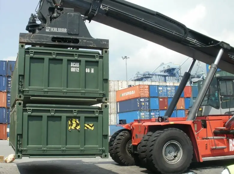 20 ft Open Top Half Height Container – Removable Hard Lid, Bulk Cargo - Image 2