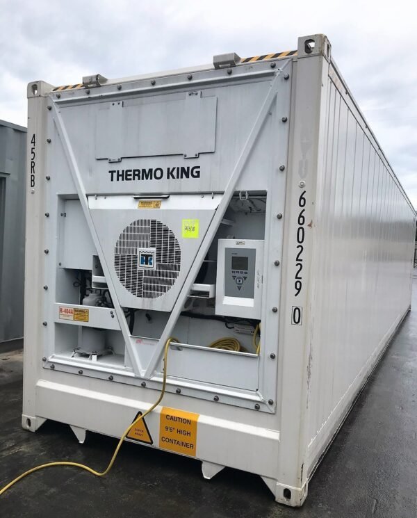 Refrigerated Shipping Container – Insulated, Temperature Controlled, CSC Plated - Image 2