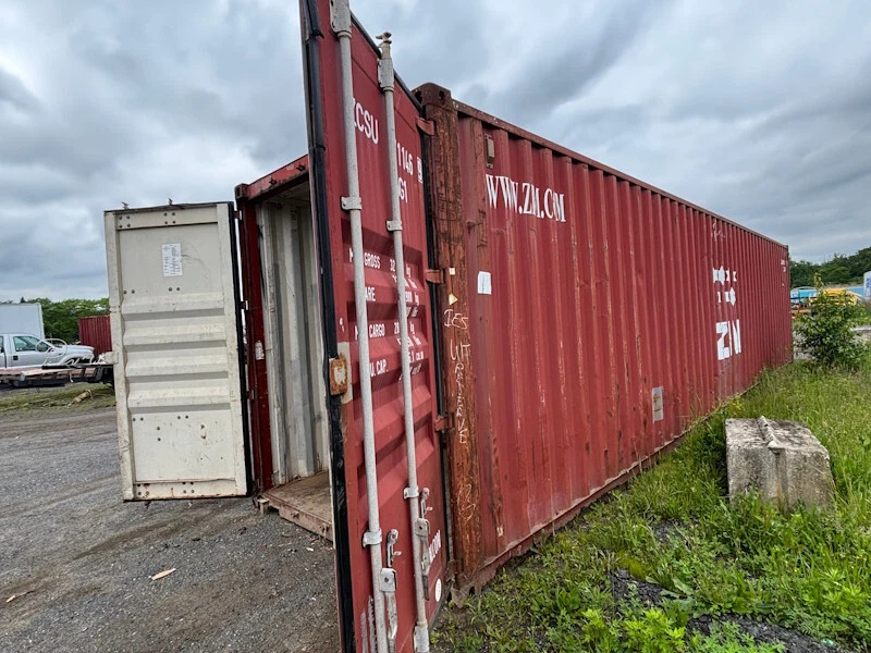 45 ft Steel Shipping Container – Double Door Access - Image 3