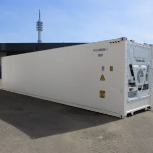 40ft High Cube Used Refrigerated Container with Brand New Thermo King Motor