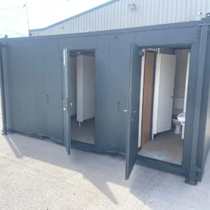 Anti vandal portable 3 plus 1 toilet unit in bury - Best service guaranteed
