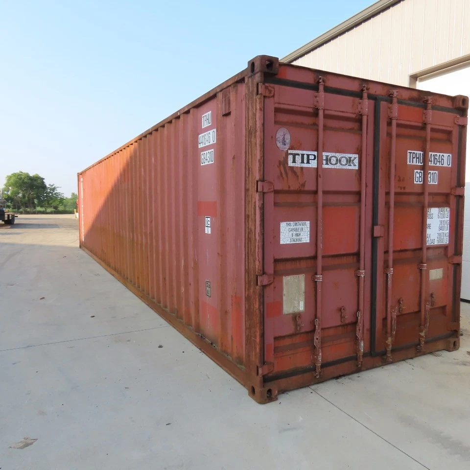 Tiphook 40' Standard Height End Door Shipping Container (Bad Floor) - Image 10