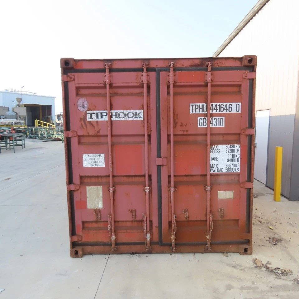 Tiphook 40' Standard Height End Door Shipping Container (Bad Floor) - Image 11
