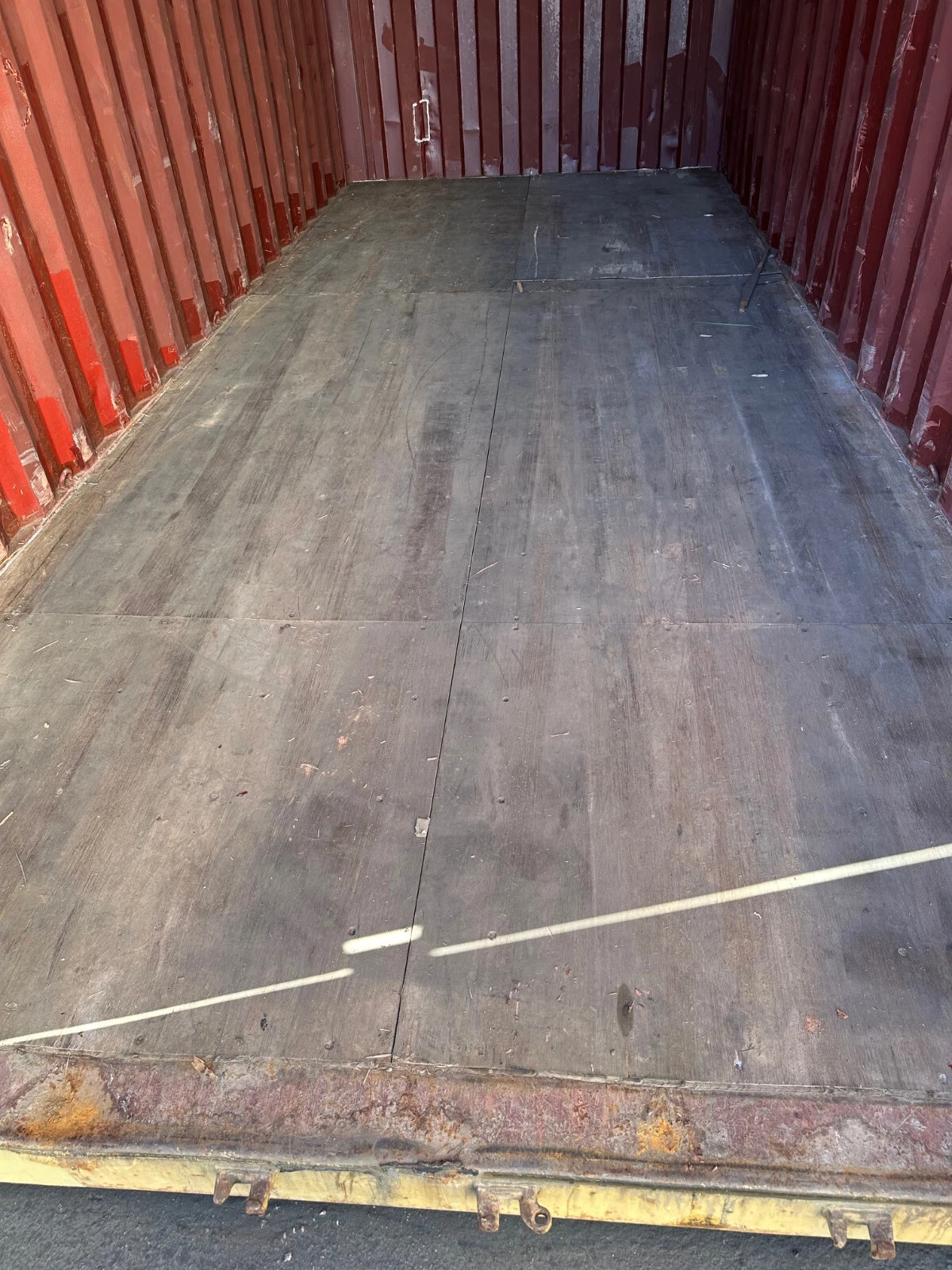 Used 20ft Conex Storage Container – Yellow - Image 9