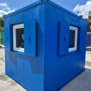 10FT X 8FT Open Plan office shipping container anti vandal
