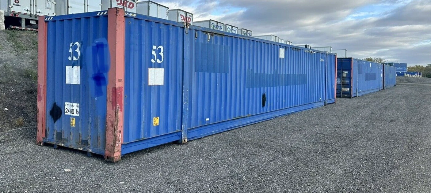 53ft High Cube Shipping Container – 102in Width
