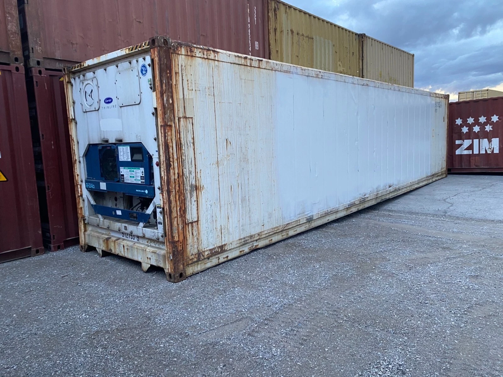 40ft High Cube Non-Working Reefer Container – Insulated Storage - Image 4