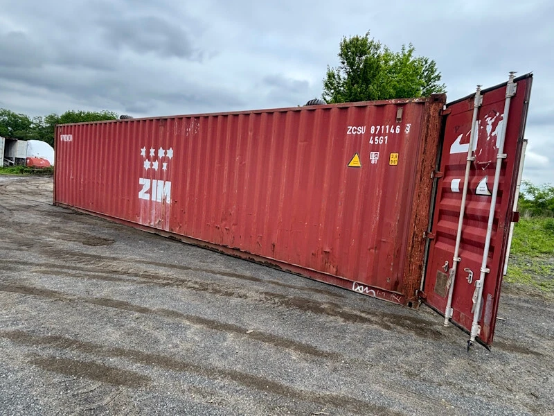 45 ft Steel Shipping Container – Double Door Access