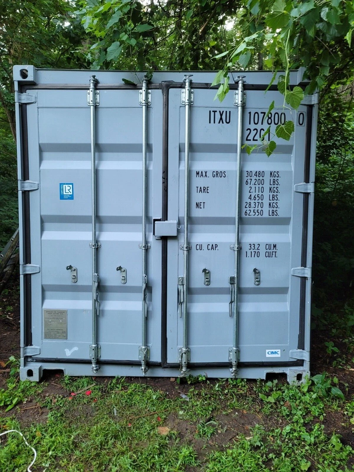 Used 20ft Steel Shipping Container