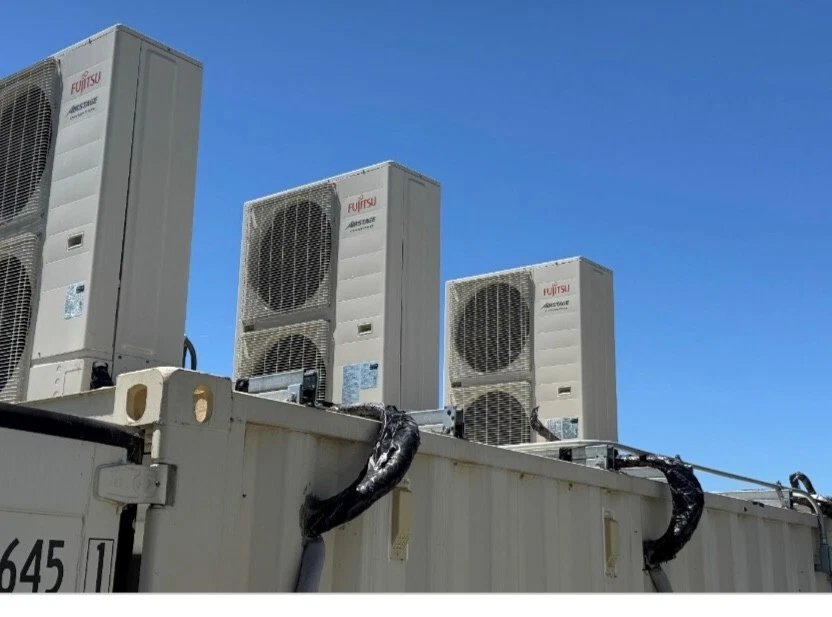 Used 20ft Refrigerated Container with Fujitsu AC Units – Modified - Image 7