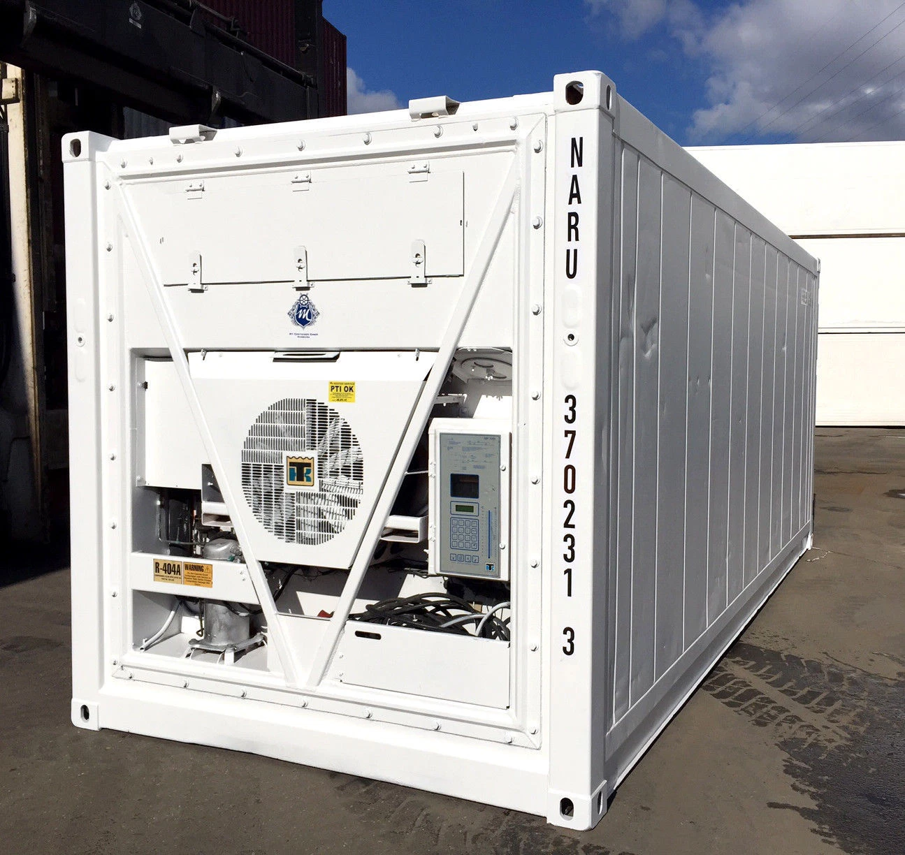 20ft Used Reefer Container with Thermo King Cooling Unit
