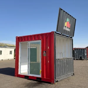 10ft Container Concession Stand with Service Window and Electrical