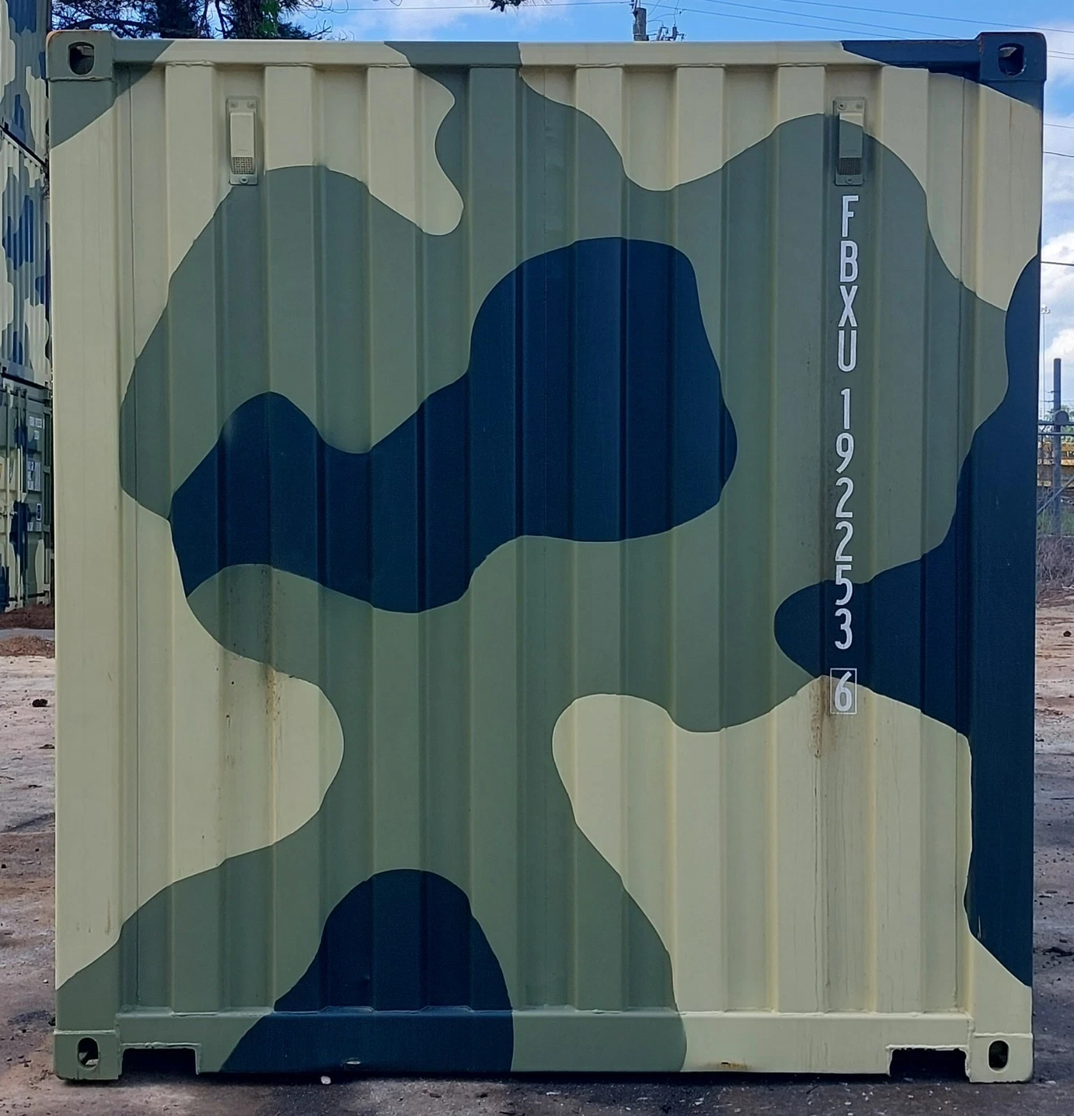 Camouflage New One Trip 20ft Shipping Storage Container Easy Open Door - USA - Image 4