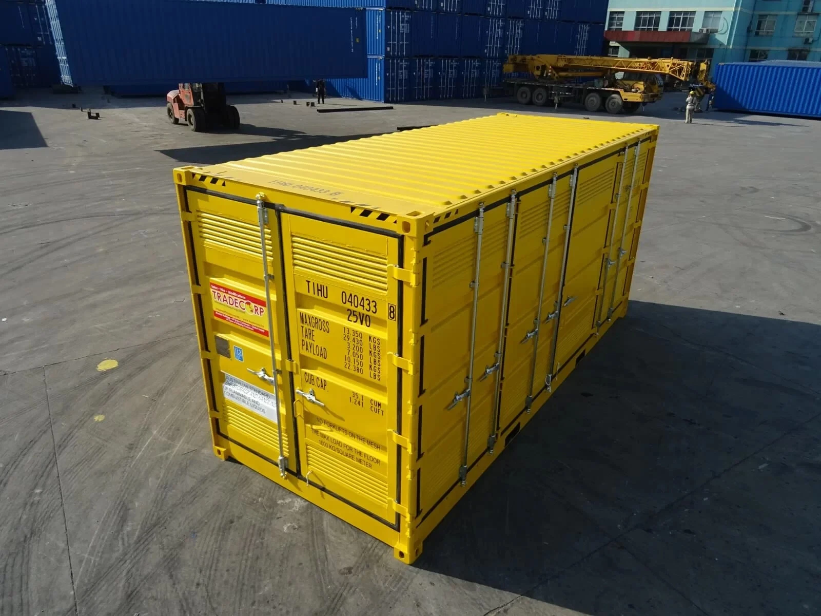 20ft Dangerous Goods Storage Container with Bunded Floor - Image 4