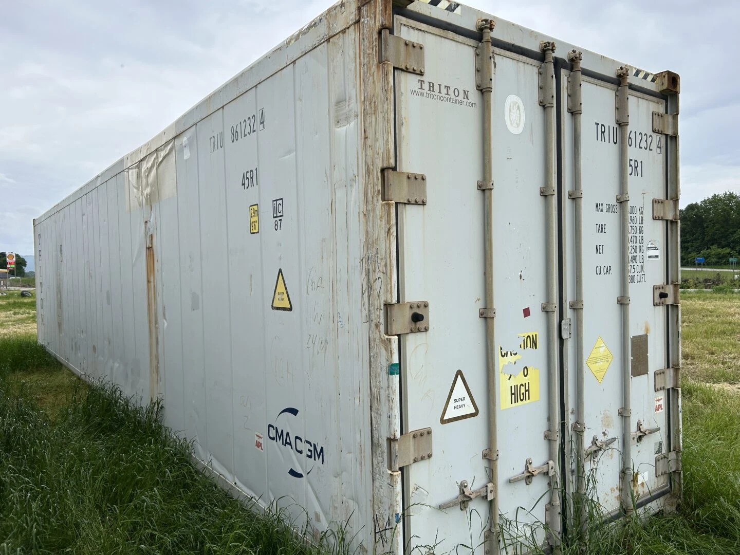 2009 40ft High Cube Refrigerated Container – Unit CCR18757