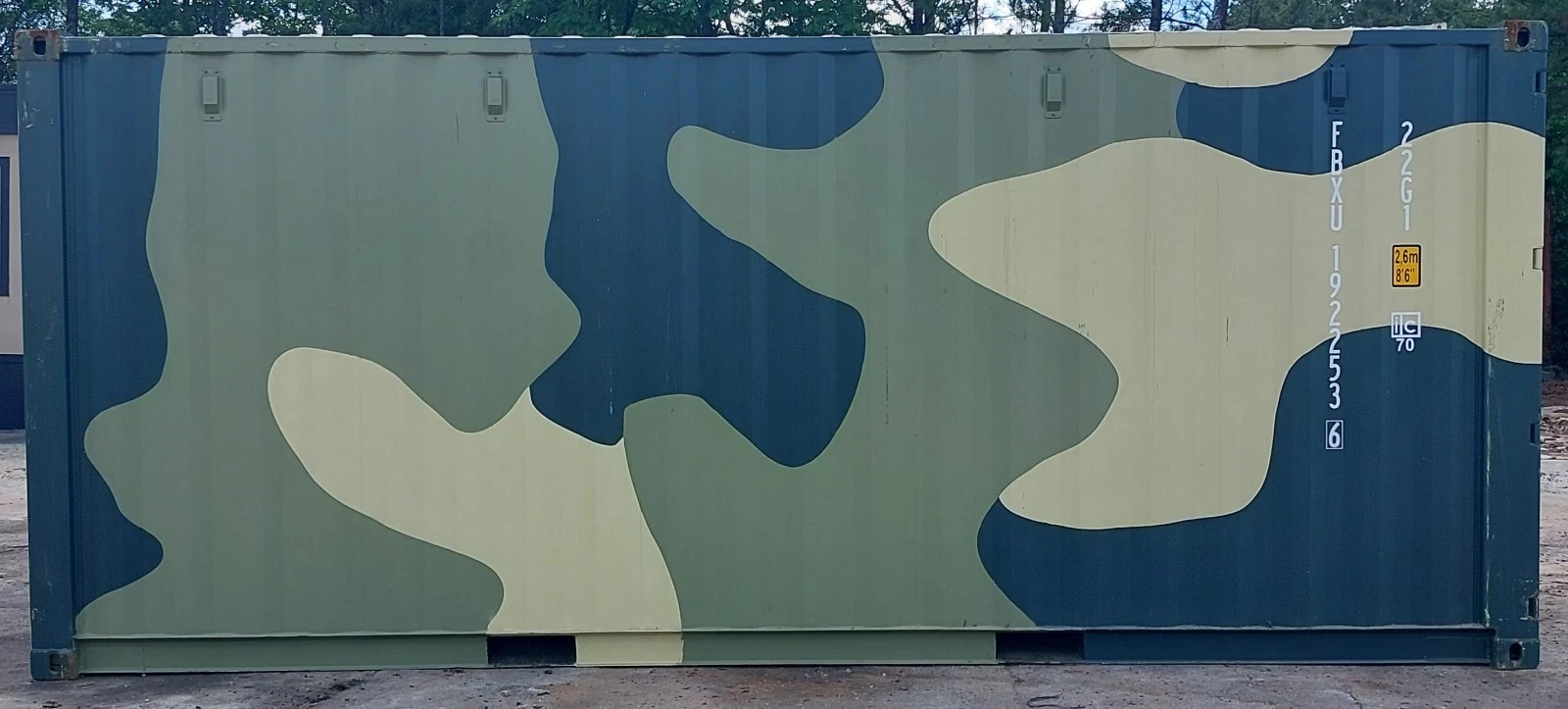Camouflage New One Trip 20ft Shipping Storage Container Easy Open Door - USA - Image 5