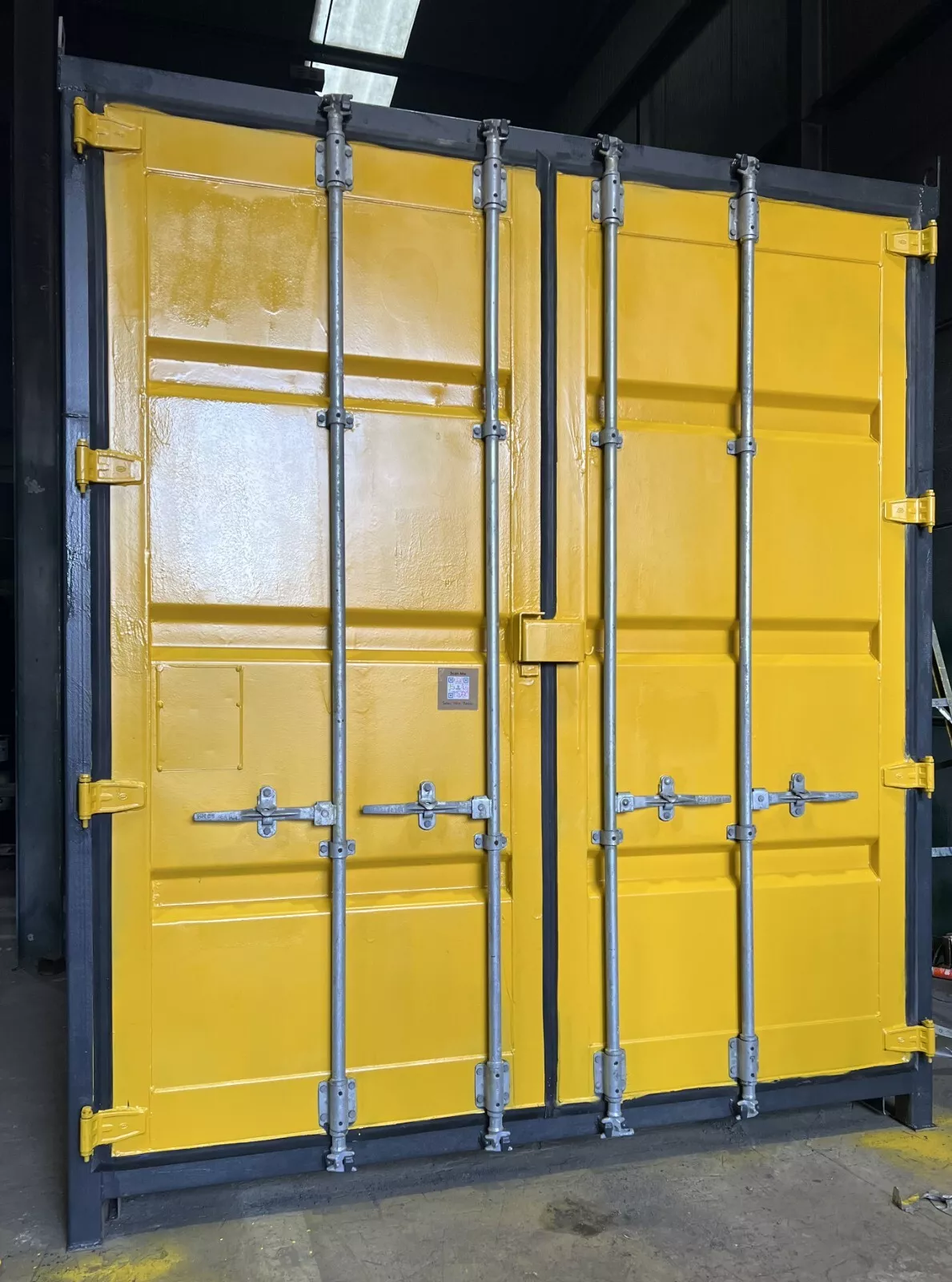 6ft BUNDED Chemical / Paint Storage Container | Secure & Compliant Solution - Image 2