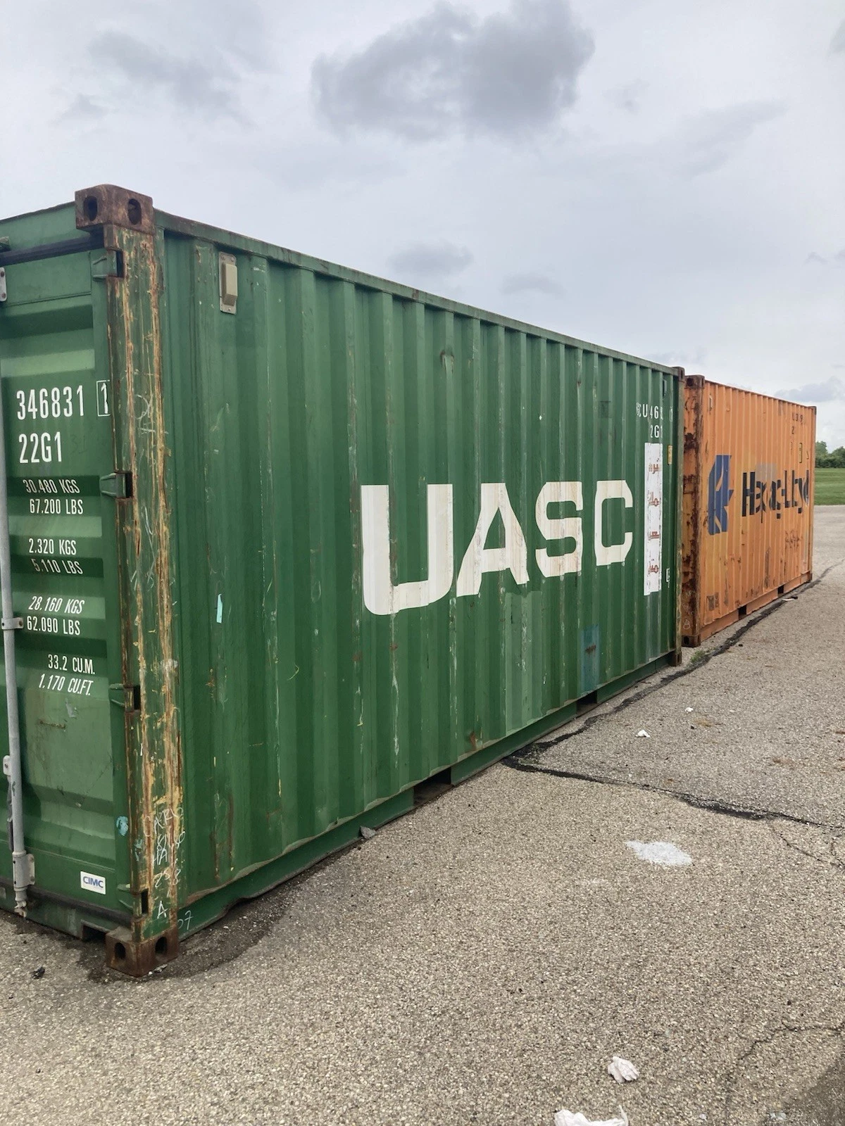 Used 20ft USAC Shipping Container – 62,000 lb Rated - Image 4