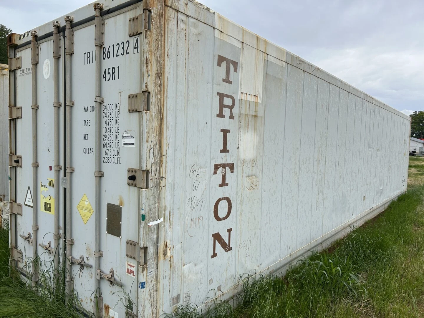 2009 40ft High Cube Refrigerated Container – Unit CCR18757 - Image 4