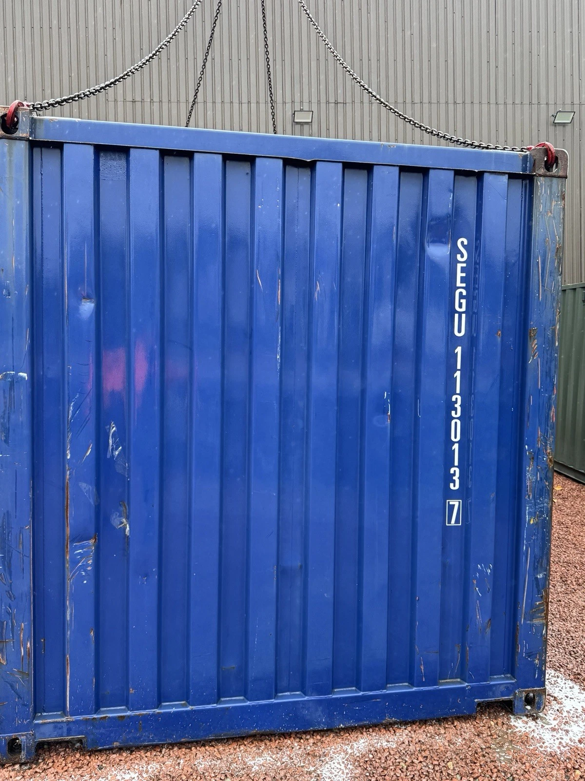 20ft Cargo Worthy Dry Used Shipping Container - Image 4
