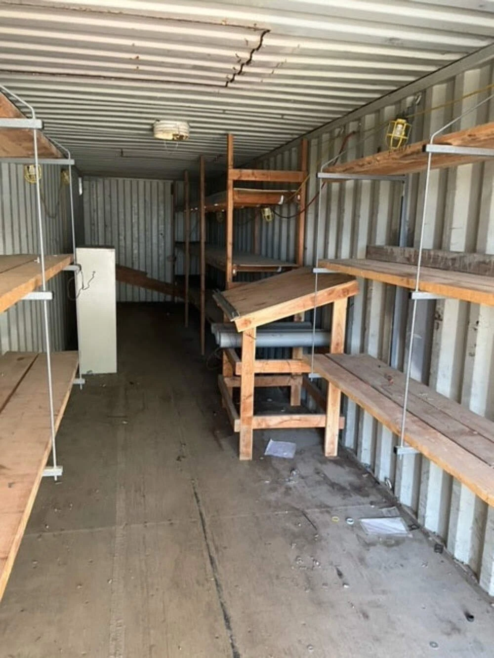 Used 40ft Shipping Container with Double Doors on Both Ends - Image 3