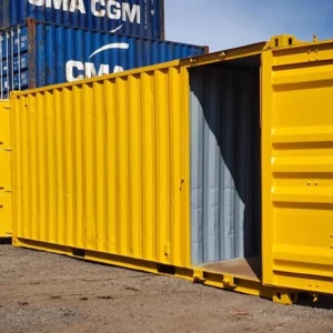 20x8 Container With Side Door to store room With Secure anti vandal Lock Boxes