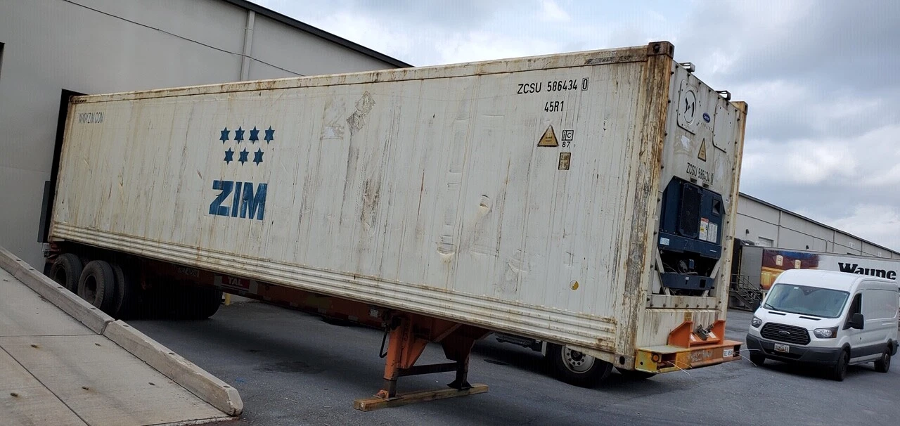 40ft High Cube Non-Working Reefer Container – Used - Image 4