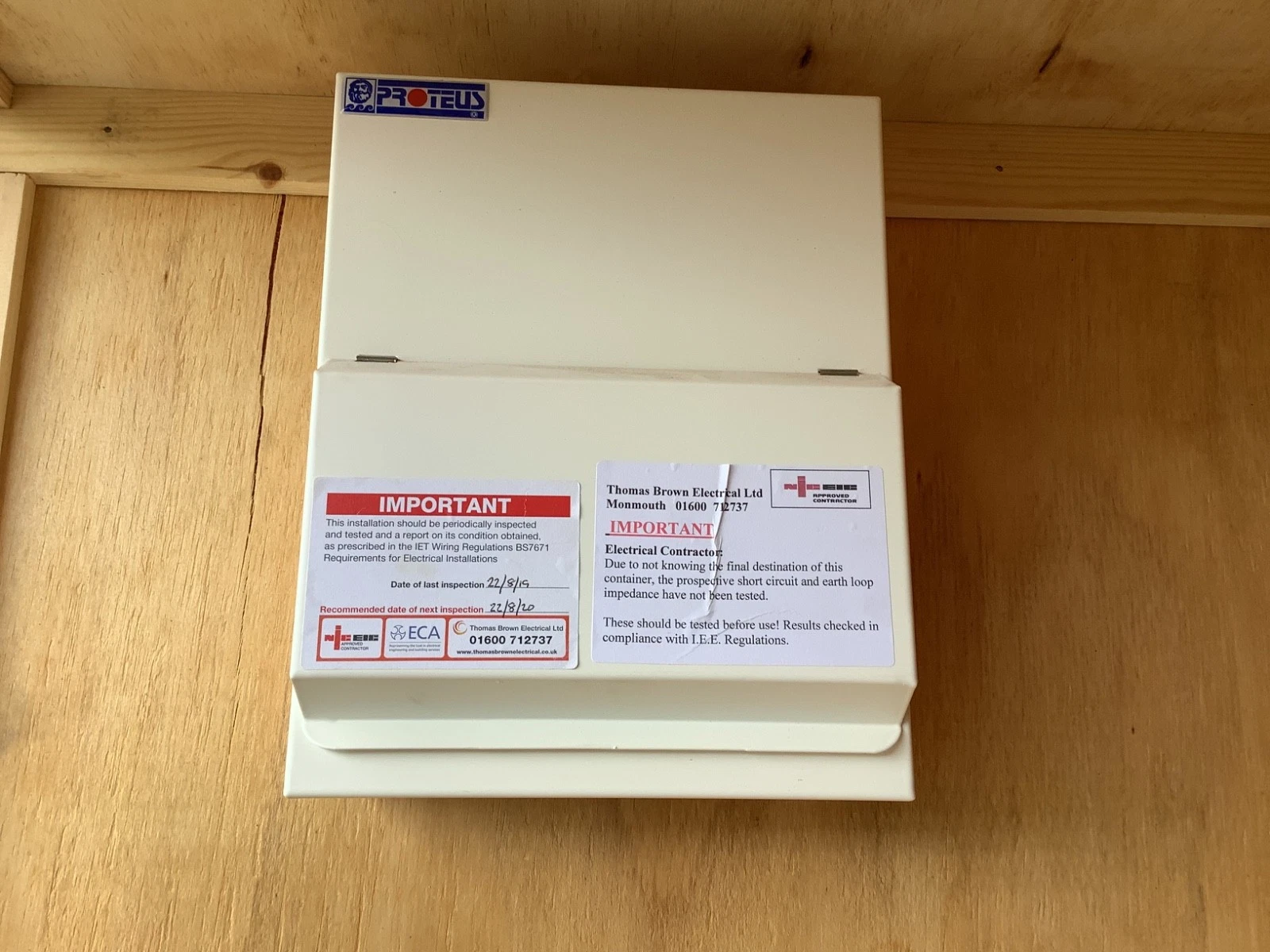 20 ft container for sale INSULATED HEATER & ELECTRICS - Image 5