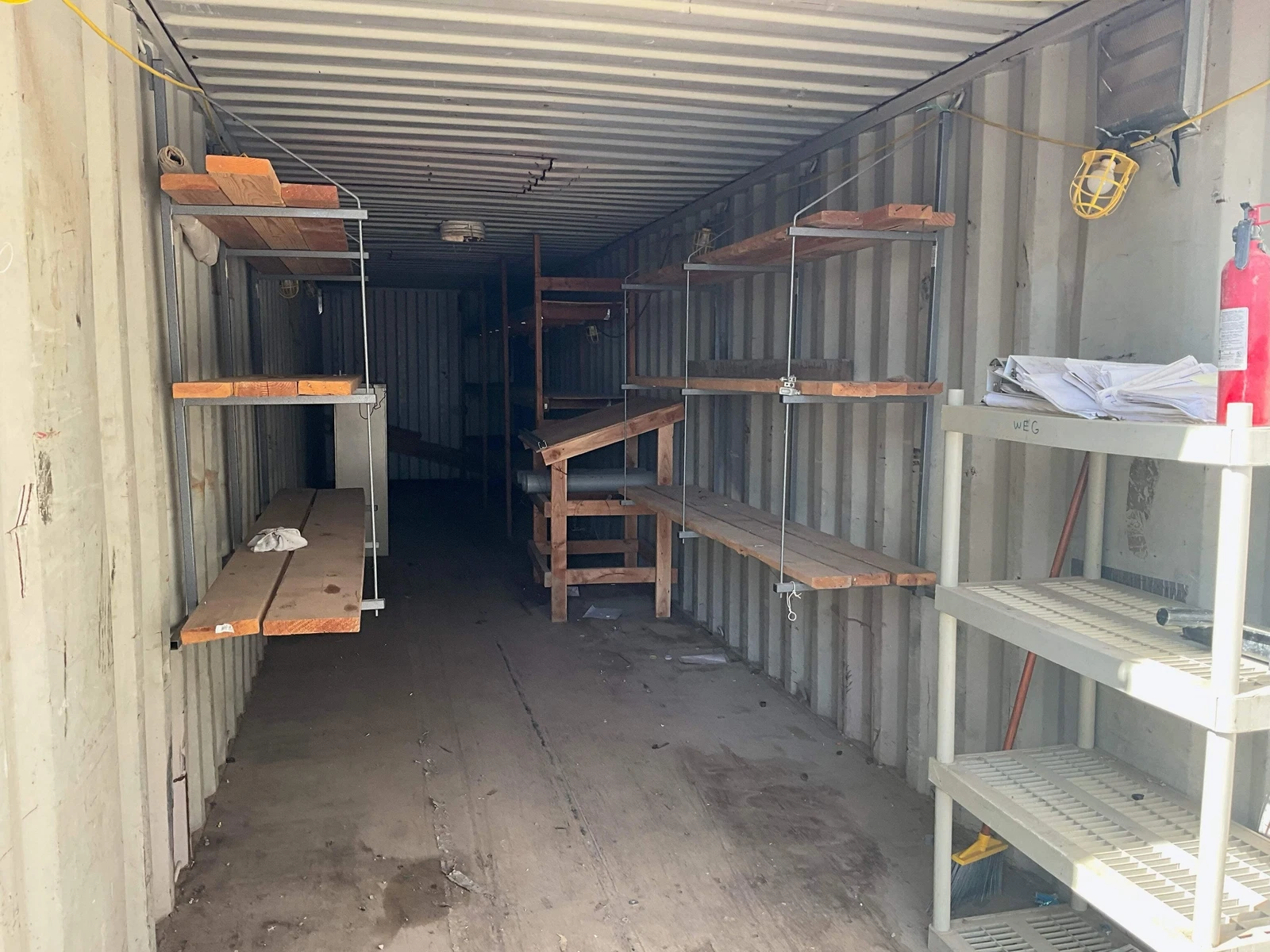 Used 40ft Shipping Container with Double Doors on Both Ends - Image 2