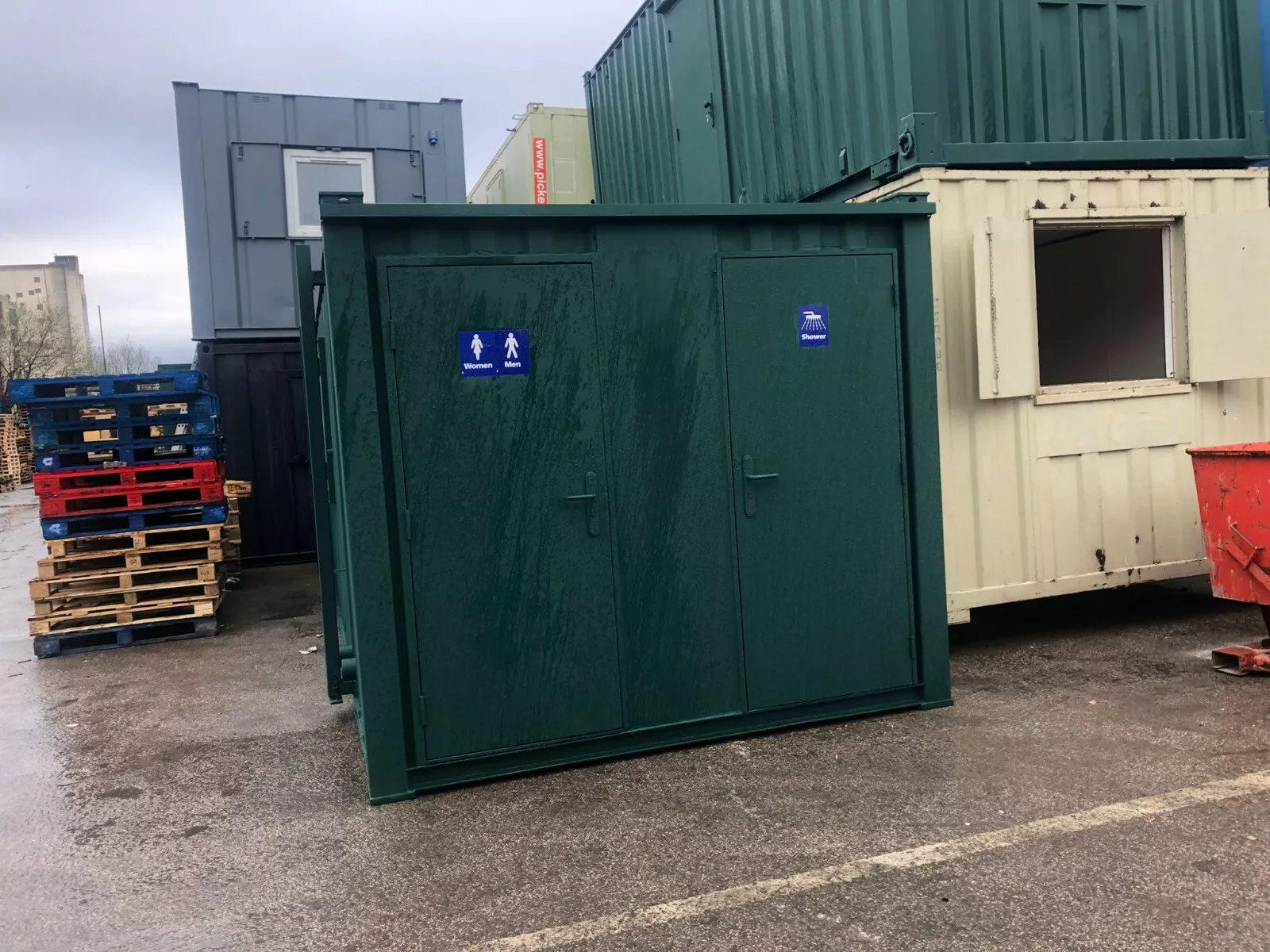 PORTABLE 24FT X 9FT OFFICE/CANTEEN/TOILET/SHOWER CONTAINER - Image 6