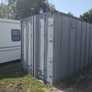 40ft High Cube Modified Shipping Container with Man Door and Roll Up Door