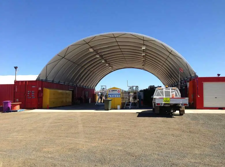 Container Shelter – Tensile Membrane, 6-16m Width, Wind Rated - Image 5
