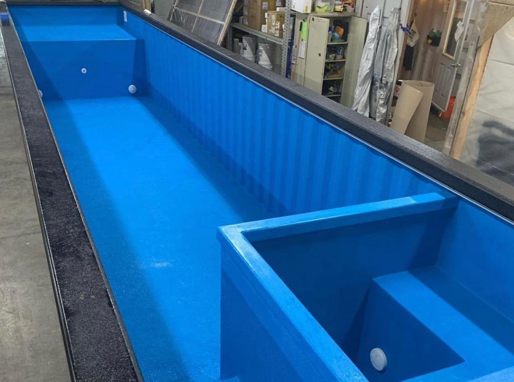 40ft Converted Shipping Container Pool - Image 5