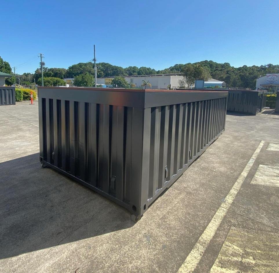 40ft Converted Shipping Container Pool